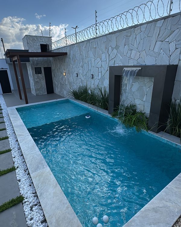 Courtyard Cascade Pool