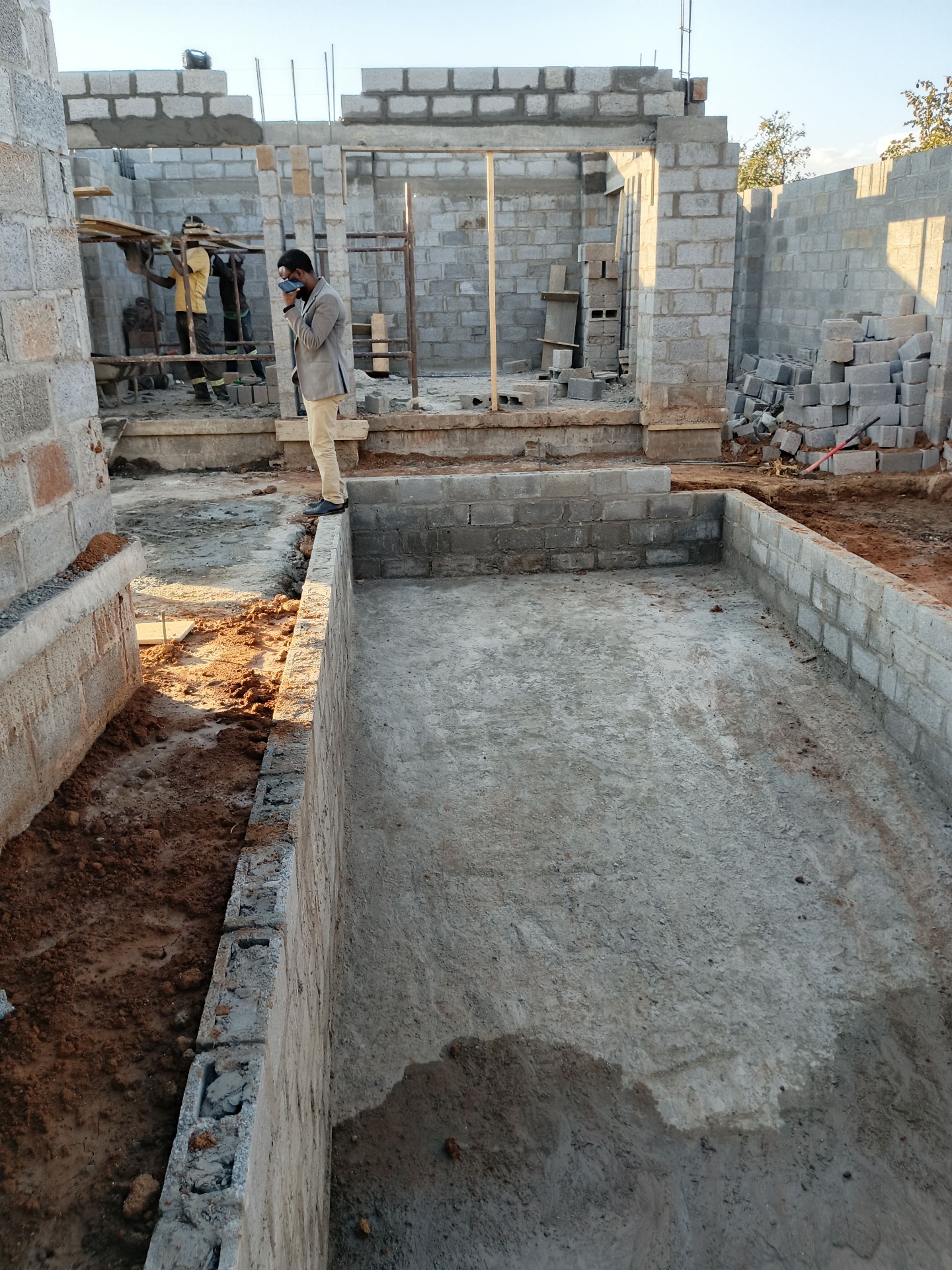 Pool Shell & Surround Walls