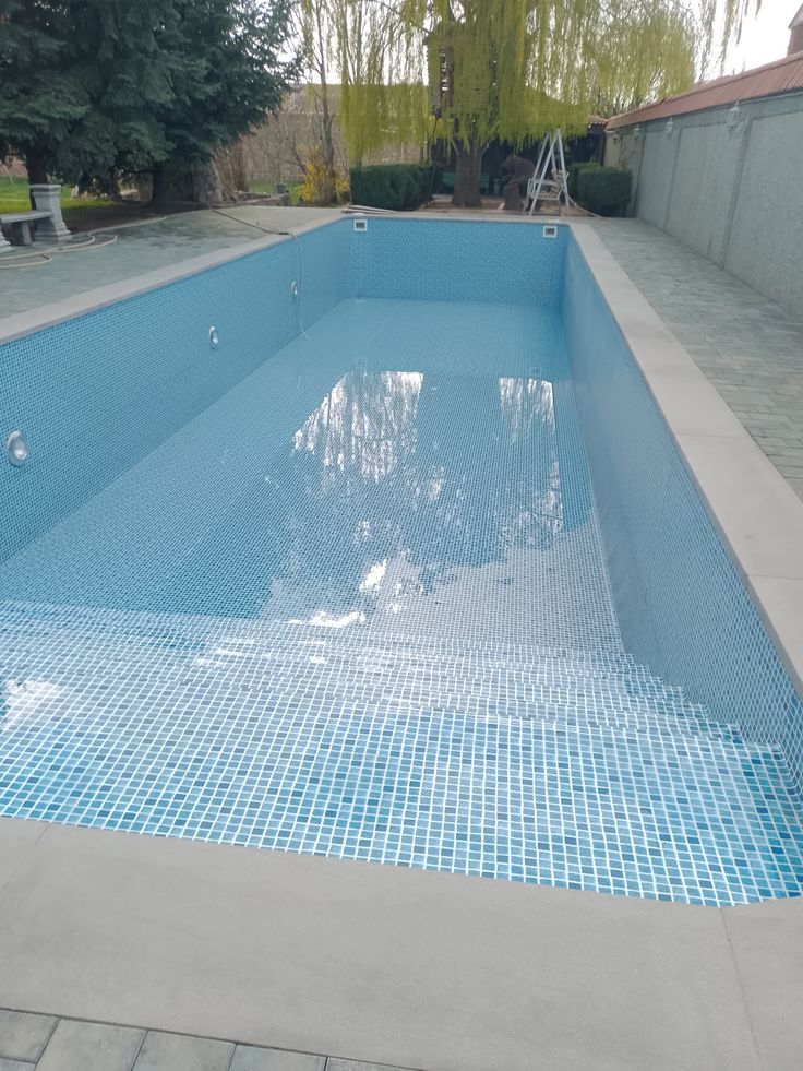 Fully Tiled Mosaic Pool
