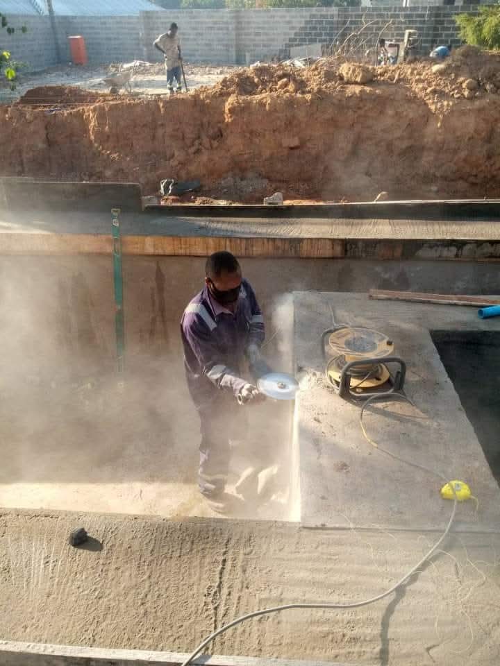 Pool Shell Plastering